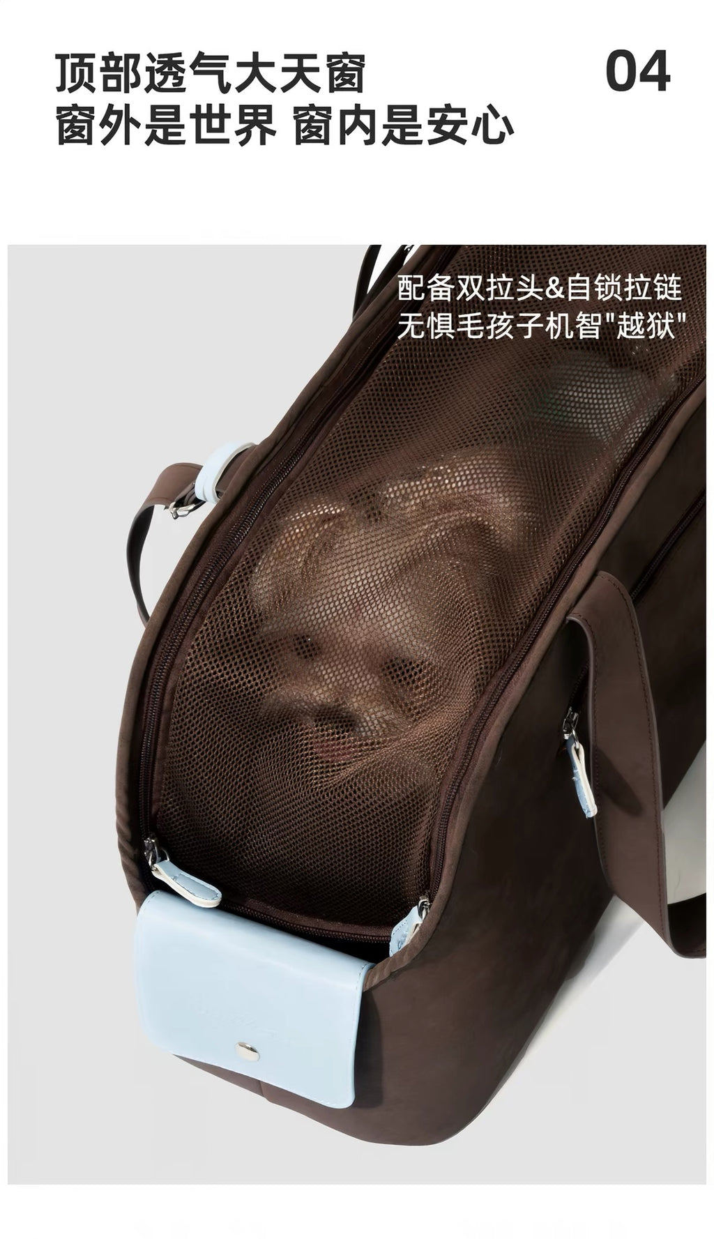 Pet bag for dogs