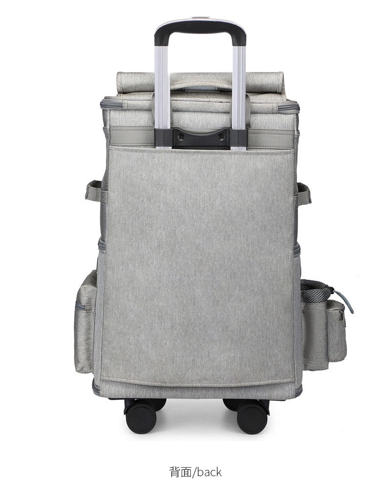 Pet Double layer Trolley Bag