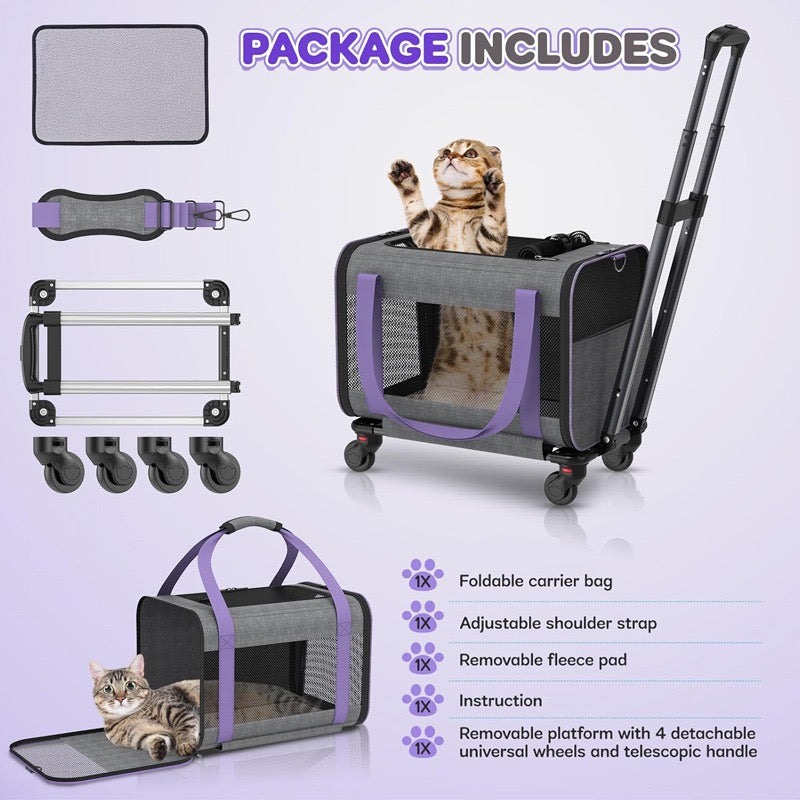 Airline approved pet leash